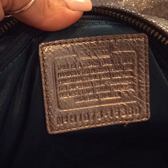 Coach Pewter Studded Bag - Picture 7 of 15